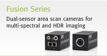 JAI Fusion Series - 2CCD multi-spectral and 2CCD HDR cameras