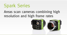 JAI Spark Series - High performance industrial area scan cameras