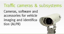 JAI traffic camera sub-systems and camera components