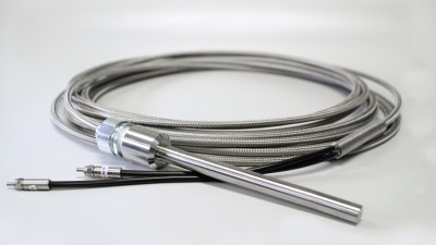 Flash Photonics Front Surface Fluorescence Probe Coiled